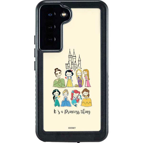 Disney Princess Its A Princess Thing Art Galaxy S23 Plus Waterproof Case