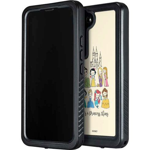 Disney Princess Its A Princess Thing Art Galaxy S23 Plus Waterproof Case