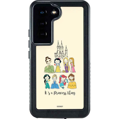 Disney Princess Its A Princess Thing Art Galaxy S23 Waterproof Case