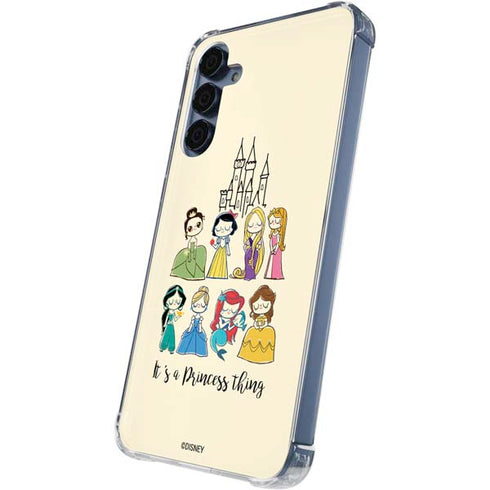 Disney Princess Its A Princess Thing Art Galaxy S24 Clear Case