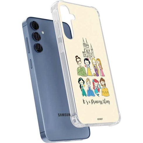 Disney Princess Its A Princess Thing Art Galaxy S24 Clear Case