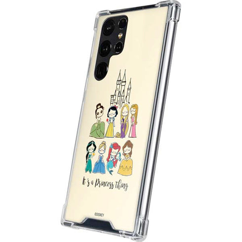Disney Princess Its A Princess Thing Art Galaxy S24 Ultra Clear Case