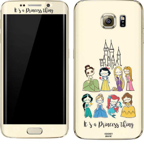 Disney Princess Its A Princess Thing Art Galaxy S7 Edge Skin
