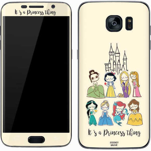 Disney Princess Its A Princess Thing Art Galaxy S7 Skin