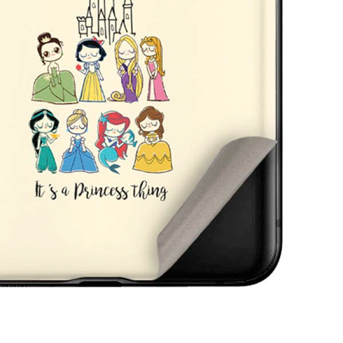 Disney Princess Its A Princess Thing Art Galaxy Z Flip Skin