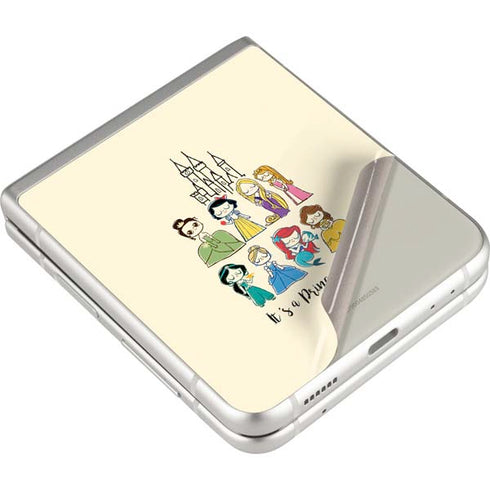 Disney Princess Its A Princess Thing Art Galaxy Z Flip3 5G Skin