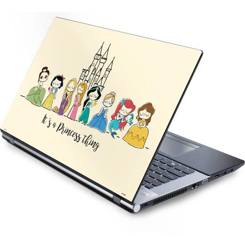 Disney Princess Its A Princess Thing Art Generic Laptop Skin