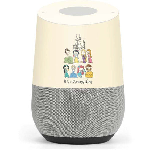 Disney Princess Its A Princess Thing Art Google Home Skin