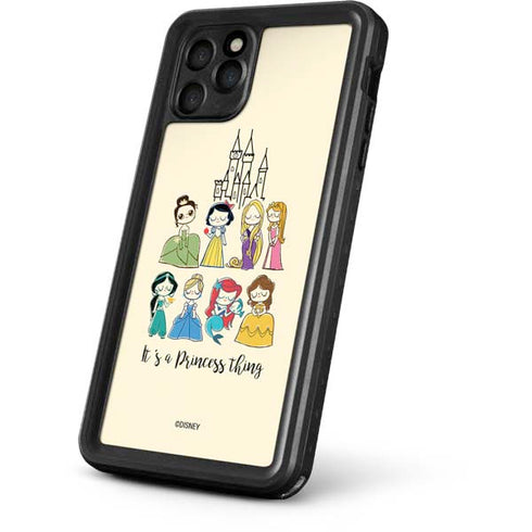 Disney Princess Its A Princess Thing Art iPhone 11 Pro Waterproof Case
