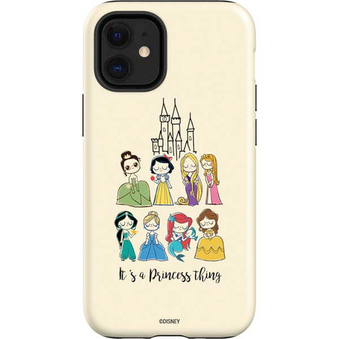 Disney Princess Its A Princess Thing Art iPhone 12 Mini Impact Case