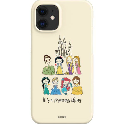 Disney Princess Its A Princess Thing Art iPhone 12 Mini Lite Case