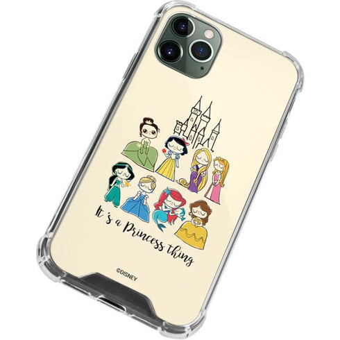 Disney Princess Its A Princess Thing Art iPhone 12 Pro Clear Case
