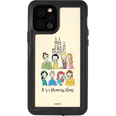 Disney Princess Its A Princess Thing Art iPhone 12 Pro Waterproof Case