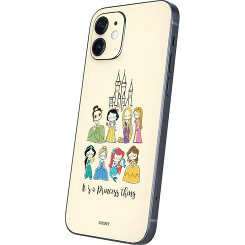 Disney Princess Its A Princess Thing Art iPhone 12 Skin