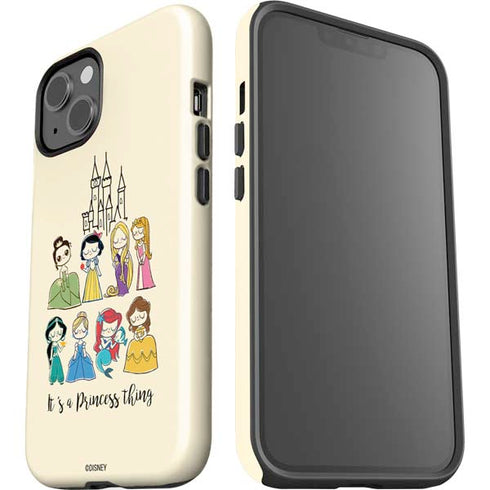 Disney Princess Its A Princess Thing Art iPhone 14 Plus Impact Case