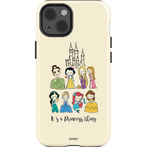 Disney Princess Its A Princess Thing Art iPhone 15 Impact Case