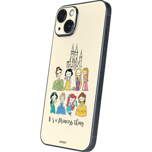Disney Princess Its A Princess Thing Art iPhone 15 Plus Skin