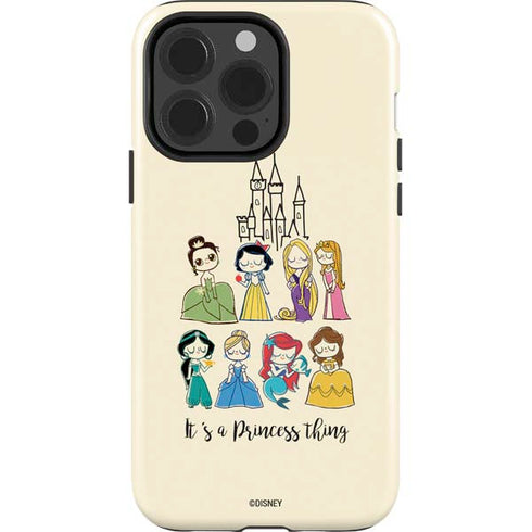 Disney Princess Its A Princess Thing Art iPhone 15 Pro Impact Case