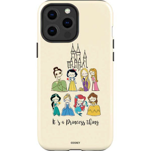 Disney Princess Its A Princess Thing Art iPhone 15 Pro Max Impact Case
