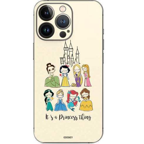 Disney Princess Its A Princess Thing Art iPhone 15 Pro Skin