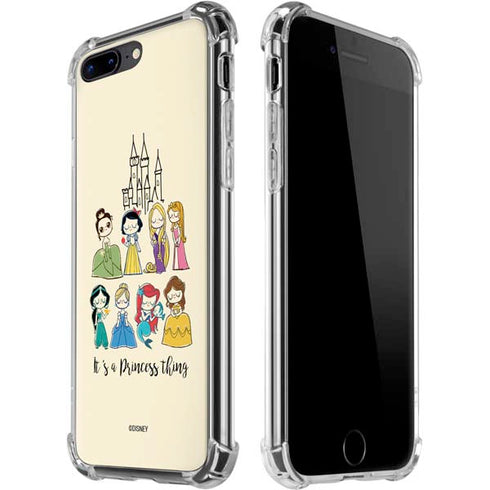 Disney Princess Its A Princess Thing Art iPhone 7/8 Plus Clear Case