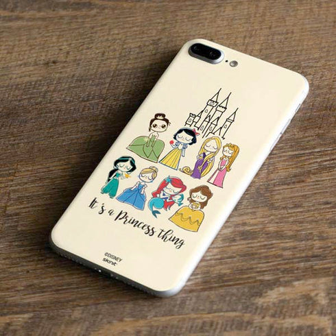 Disney Princess Its A Princess Thing Art iPhone 8 Plus Skin