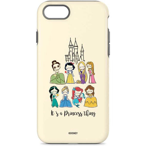 Disney Princess Its A Princess Thing Art iPhone 8 Pro Case