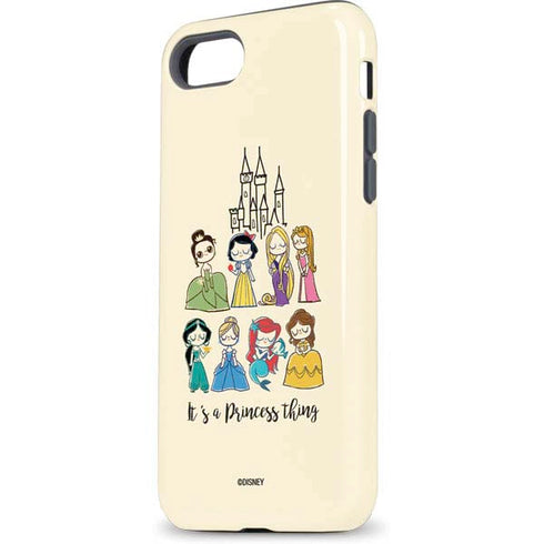 Disney Princess Its A Princess Thing Art iPhone 8 Pro Case