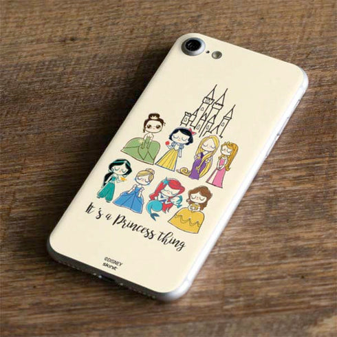 Disney Princess Its A Princess Thing Art iPhone 8 Skin