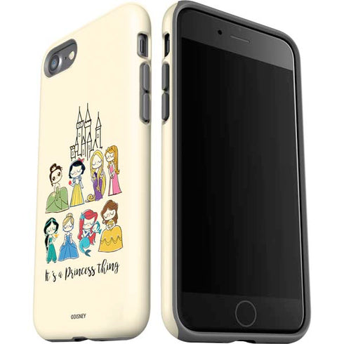 Disney Princess Its A Princess Thing Art iPhone SE (2nd & 3rd Gen) Pro Case