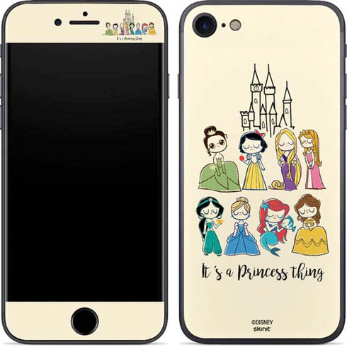 Disney Princess Its A Princess Thing Art iPhone SE (2nd & 3rd Gen) Skin