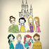 Disney Princess Its A Princess Thing Art iPhone X Skin