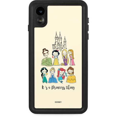 Disney Princess Its A Princess Thing Art iPhone XR Waterproof Case