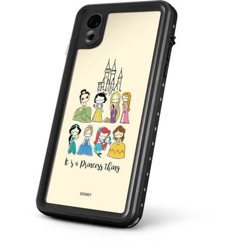 Disney Princess Its A Princess Thing Art iPhone XR Waterproof Case