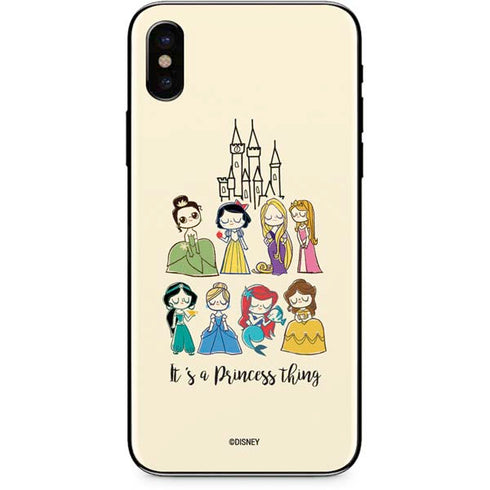 Disney Princess Its A Princess Thing Art iPhone XS Max Skin