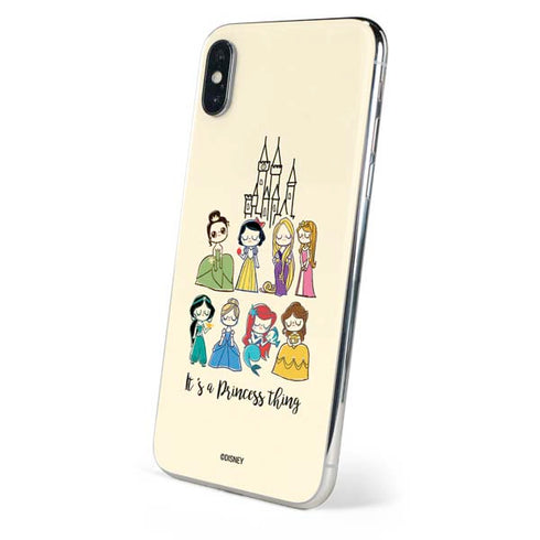 Disney Princess Its A Princess Thing Art iPhone XS Skin