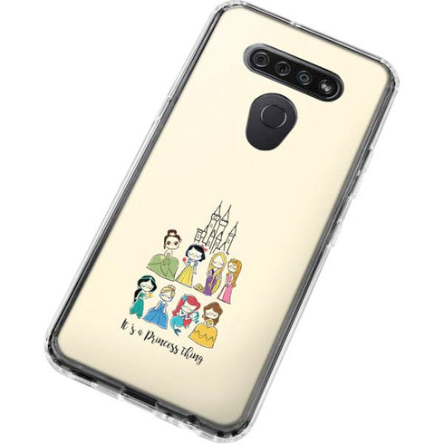 Disney Princess Its A Princess Thing Art LG K51/Q51 Clear Case
