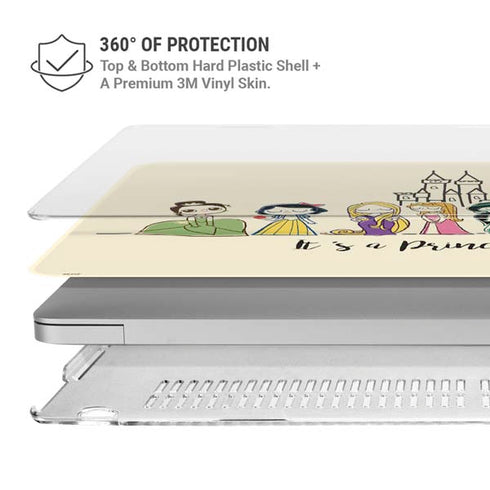 Disney Princess Its A Princess Thing Art MacBook Air 13in M1 (2021) Case plus Skin