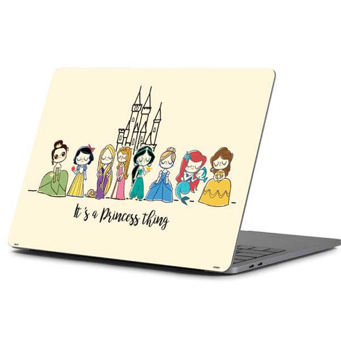 Disney Princess Its A Princess Thing Art Apple MacBook Pro 13-inch Skin