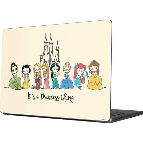 Disney Princess Its A Princess Thing Art MacBook Pro 14in (2021-24) Skin