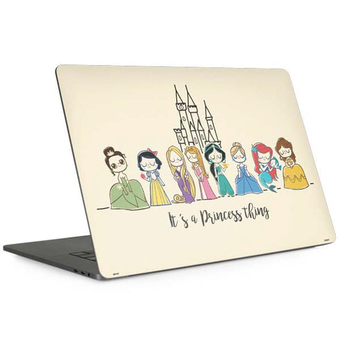 Disney Princess Its A Princess Thing Art Apple MacBook Pro 15-inch Skin