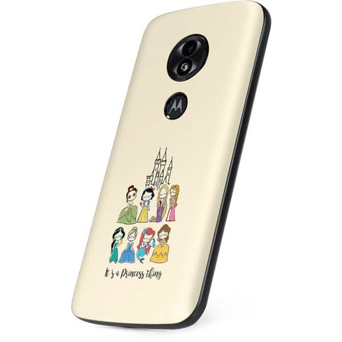 Disney Princess Its A Princess Thing Art Moto E5 Play Skin