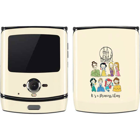 Disney Princess Its A Princess Thing Art Motorola RAZR Skin