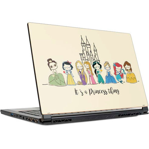 Disney Princess Its A Princess Thing Art MSI GS65 Stealth Laptop Skin