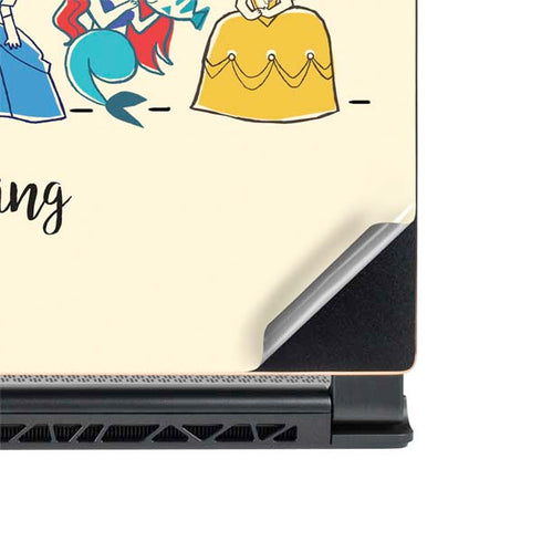 Disney Princess Its A Princess Thing Art MSI GS65 Stealth Laptop Skin