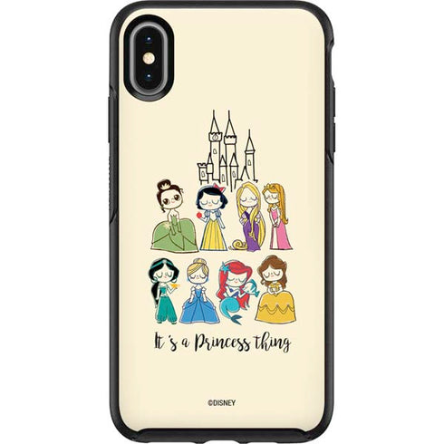 Disney Princess Its A Princess Thing Art Otterbox Symmetry iPhone Skin
