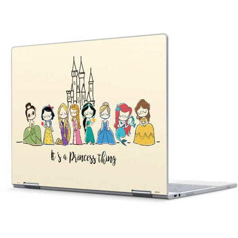 Disney Princess Its A Princess Thing Art Pixelbook Skin