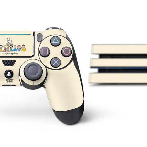 Disney Princess Its A Princess Thing Art PS4 Pro Bundle Skin