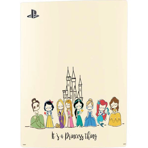 Disney Princess Its A Princess Thing Art PS5 Console Skin
