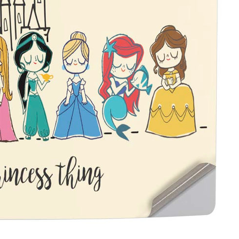 Disney Princess Its A Princess Thing Art PS5 Slim Disk Console Skin